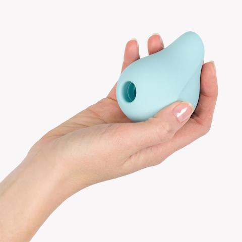 Fun Factory Seduction Ice Blue – stymulator łechtaczki fale ciśnieniowe 11 trybów IPX7
