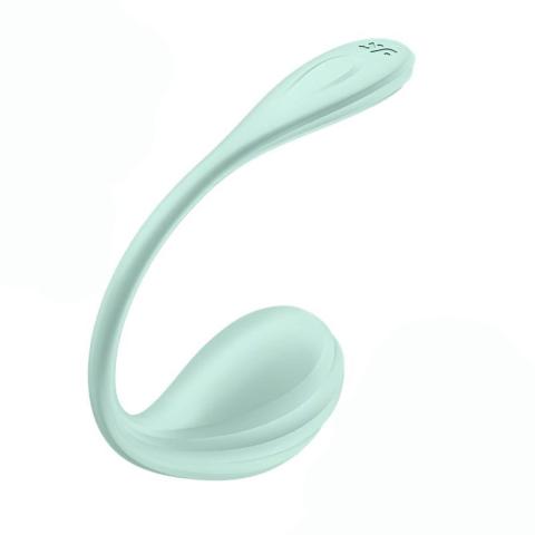 Satisfyer Smooth Petal Mint – wibrator do punktu G z aplikacją | Loris.pl