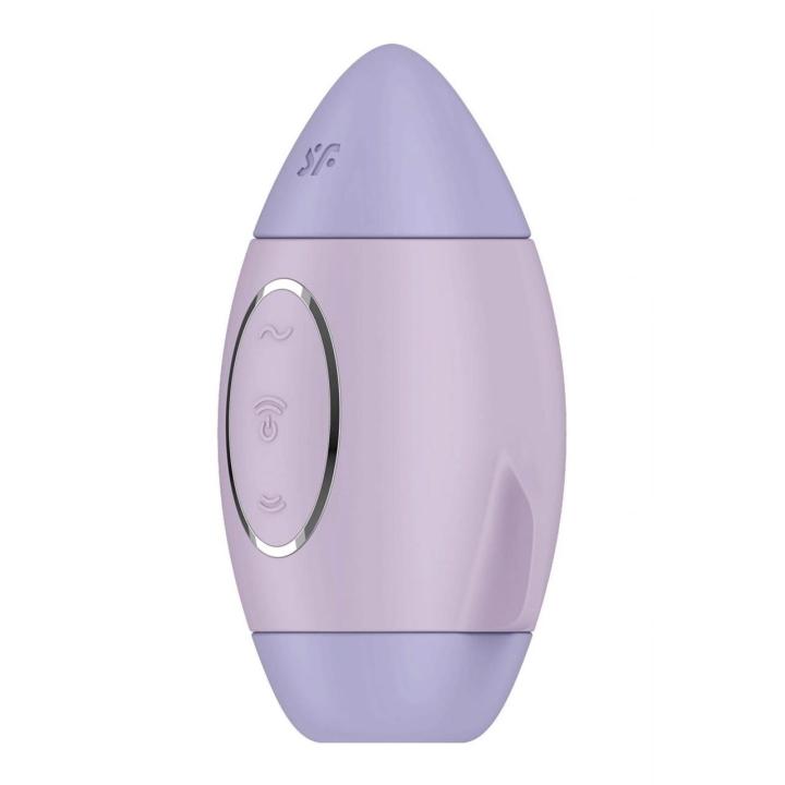 Satisfyer Mission Control Violet – stymulator łechtaczki Air Pulse + wibracje | Loris.pl