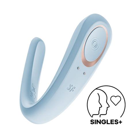Satisfyer Double Classic – wibrator dla par do punktu G i łechtaczki | Loris.pl