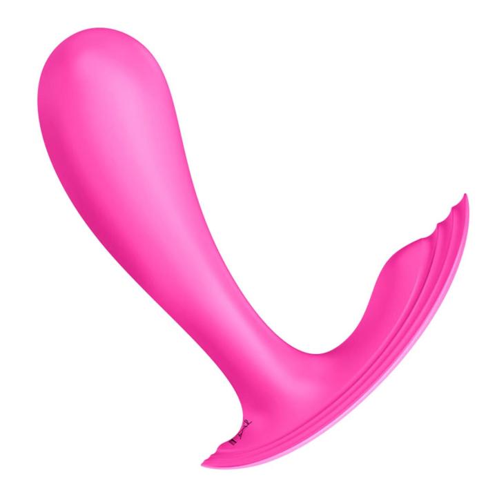 Satisfyer Top Secret Connect różowy – wibrator do punktu G z aplikacją IPX7