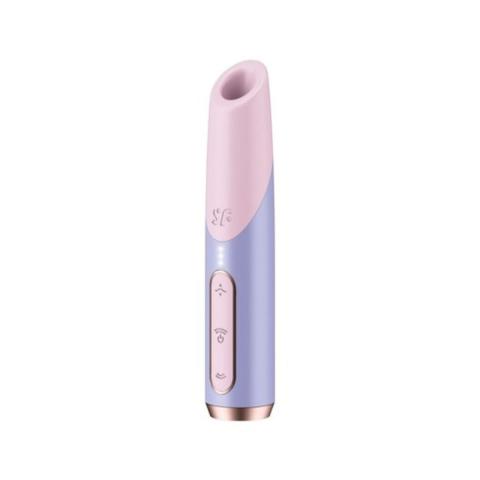 Satisfyer Bold Kiss – mini stymulator fal powietrznych USB-C | Loris.pl