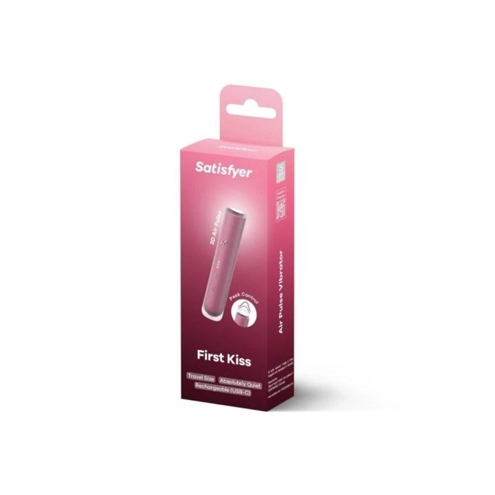 Satisfyer First Kiss – stymulator łechtaczki falami powietrznymi USB-C | Loris.pl