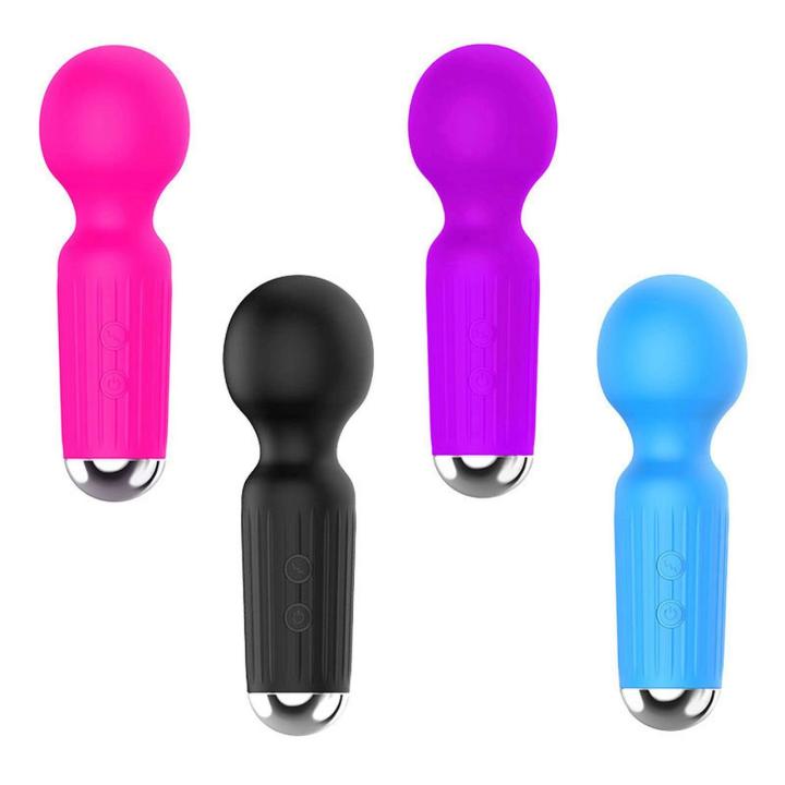 Mini masażer erotyczny USB fioletowy 20 trybów wodoodporny