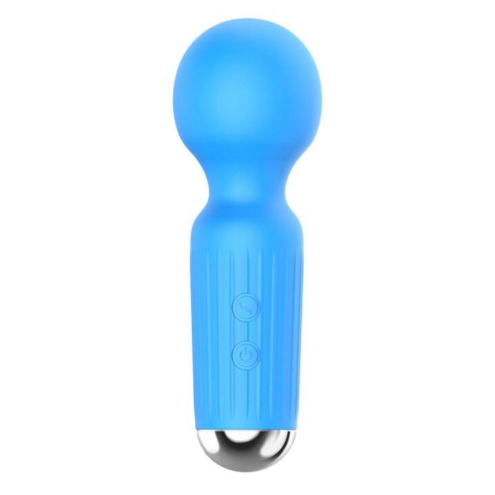 Mini masażer USB wodoodporny 20 trybów wibracji niebieski