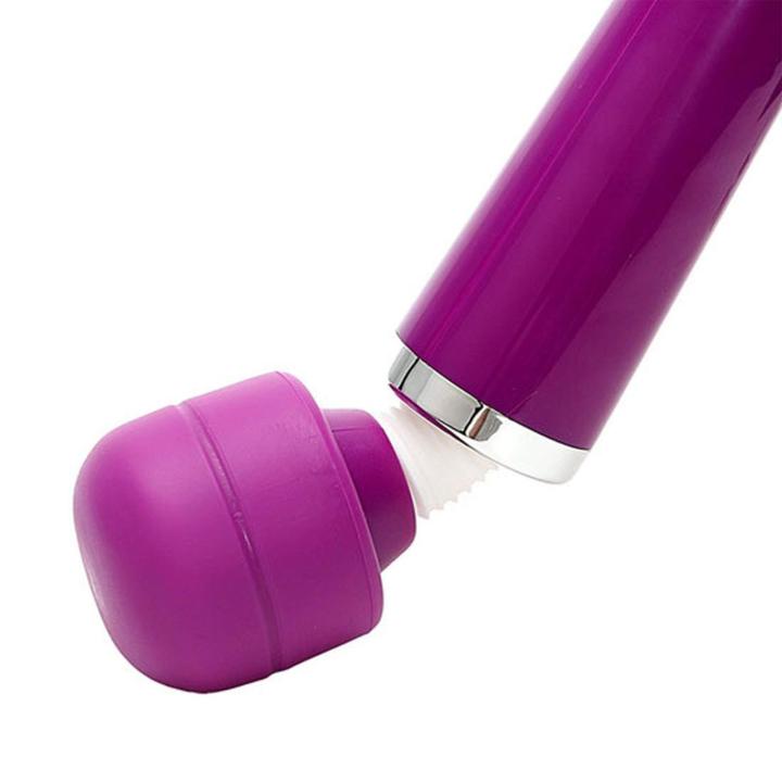 Różowa różdżka masująca na kabel 10 trybów wibracji 110–240 V