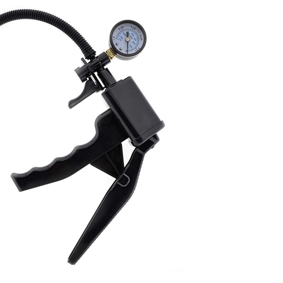 Pompka próżniowa do penisa z manometrem