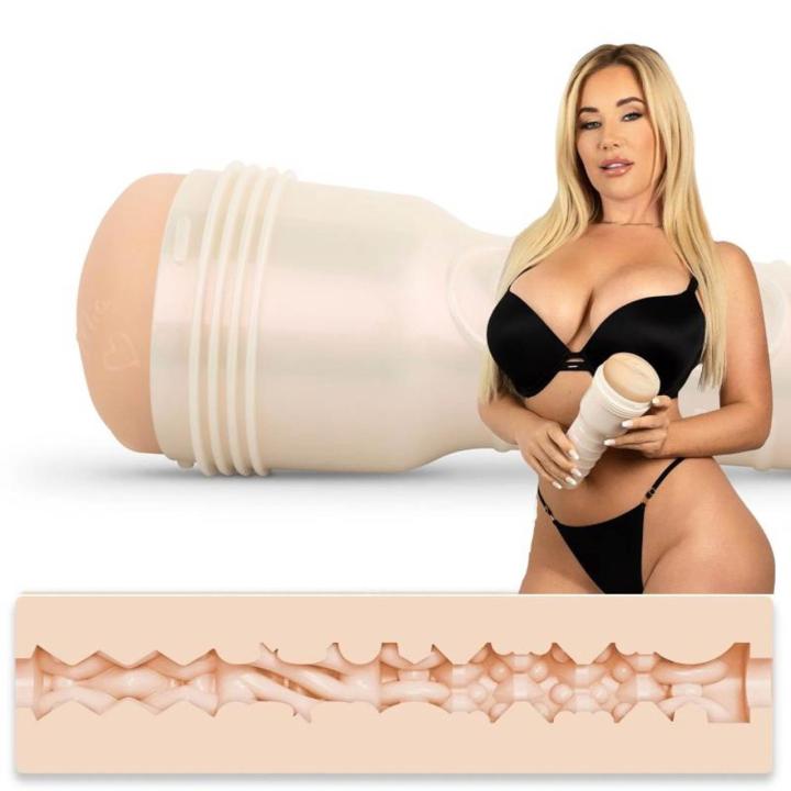 Fleshlight Girls Savannah Bond – masturbator SuperSkin z regulacją ssania | Loris.pl