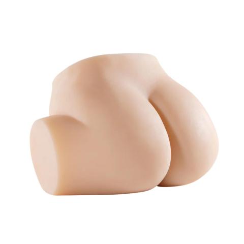 Realistyczny masturbator XL z wibracjami 4 kg i dwoma otworami