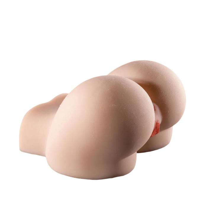Realistyczny masturbator 11 kg z wibracjami i 2 otworami