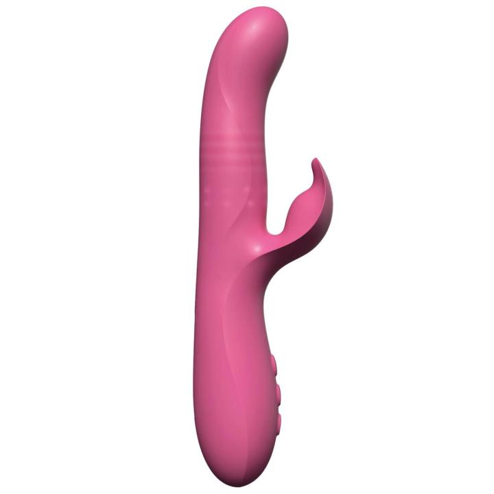 Wibrator 3w1 z ruchem posuwistym, obrotem i wibracjami 26 cm, IPX7