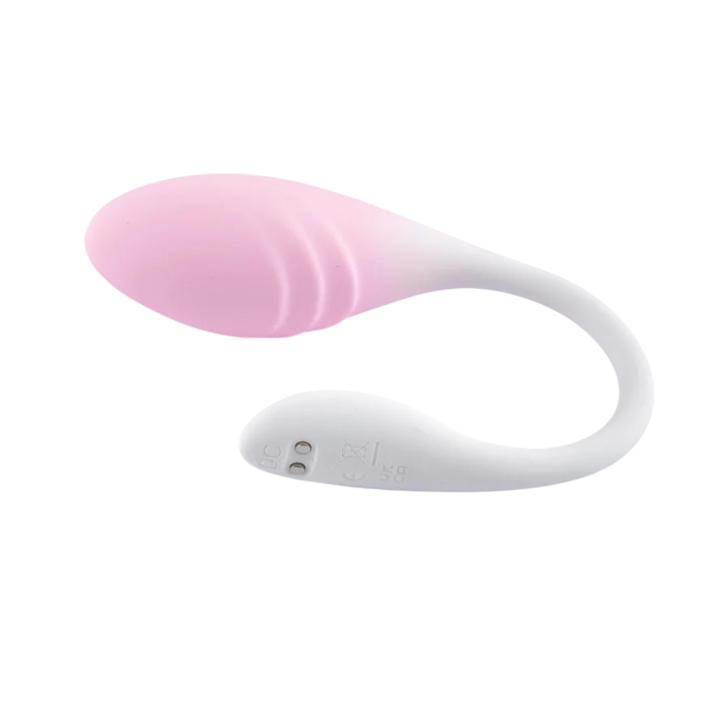 Jajko wibrujące dla par z aplikacją Bluetooth, różowe, ładowane USB