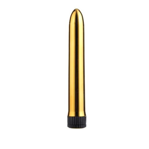Smukły wibrator 18 cm wodoodporny na baterie AAA – intensywne wibracje