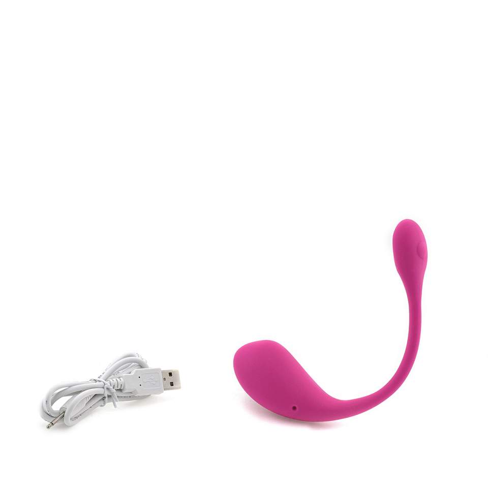 Różowy silikonowy wibrator dla par Lush 2 Lovense sterowany przez aplikację
