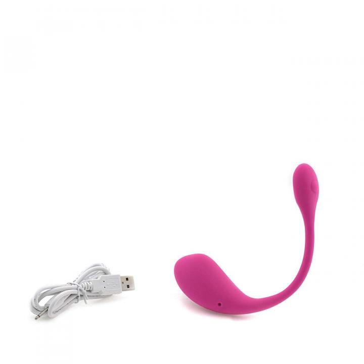 Różowy silikonowy wibrator dla par Lush 2 Lovense sterowany przez aplikację