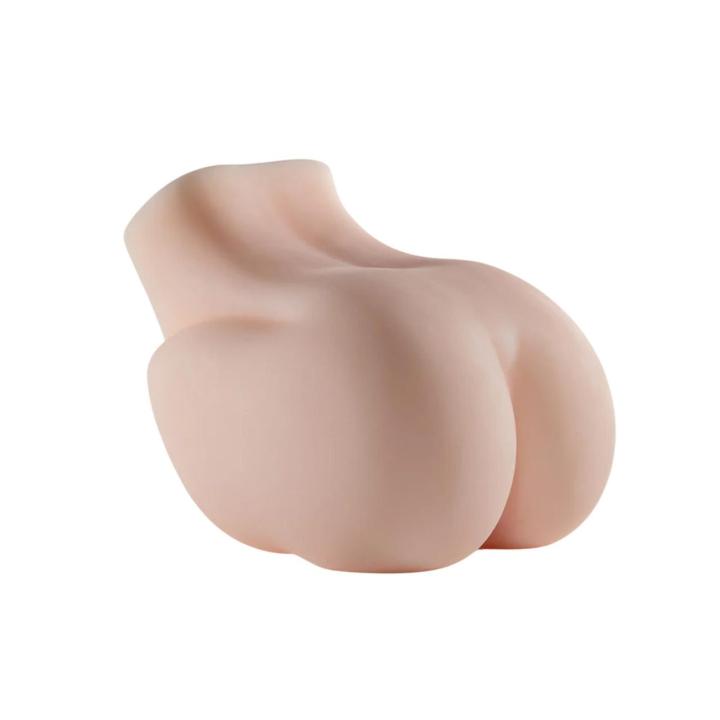 Realistyczny masturbator z wibracjami 1,1 kg – dwa otwory waginalny i analny