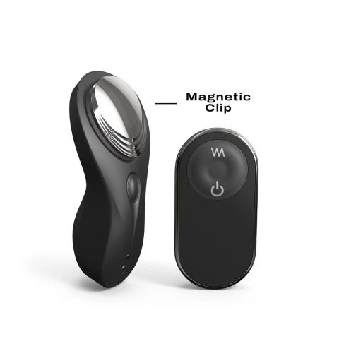 Dyskretny wibrator do bielizny z pilotem i magnesem – cichy, IPX7