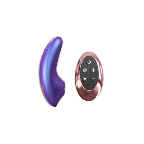 Mini stymulator flapping z pilotem LED i funkcją touch, wodoodporny IPX7
