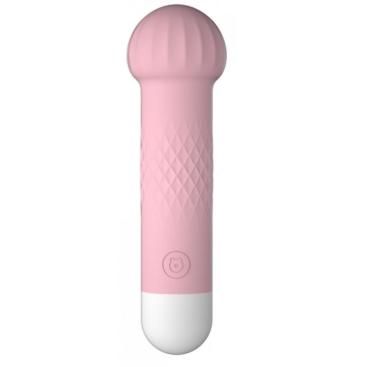 Silikonowy stymulator łechtaczki 10,3 cm - 10 trybów, ładowanie USB