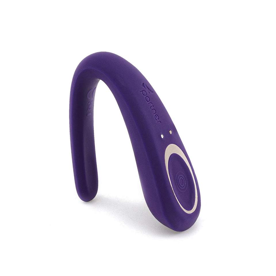 Fioletowy wibrator dla par Satisfyer Partner Single Engine - 10 funkcji wibracji