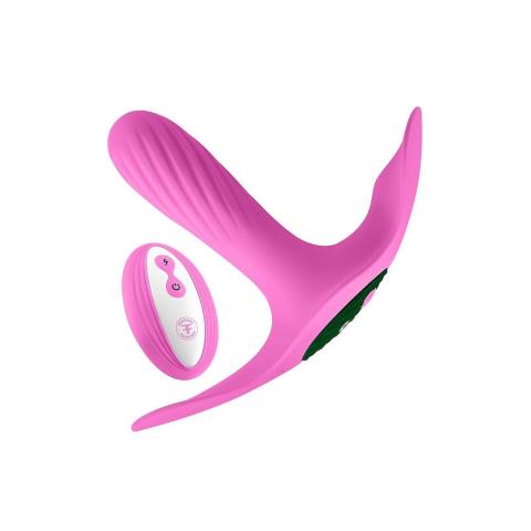 Różowy stymulator łechtaczki z wibracjami – precyzyjna stymulacja