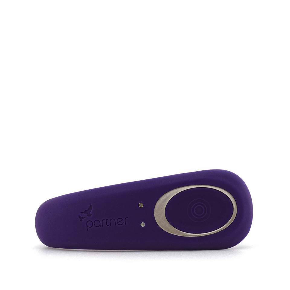 Fioletowy wibrator dla par Satisfyer Partner Single Engine - 10 funkcji wibracji