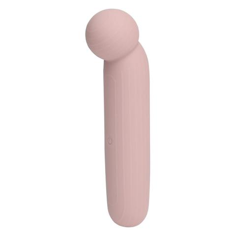 Różowy wibrator punktowy elastyczny – 10 trybów, ładowanie USB, IPX6