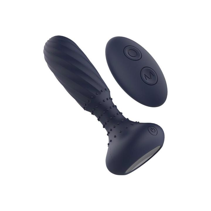 Wibrujący plug analny z rotacją i pilotem – 2 silniki, 7 trybów