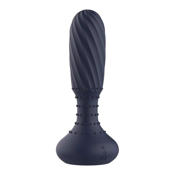 Wibrujący plug analny z rotacją i pilotem – 2 silniki, 7 trybów