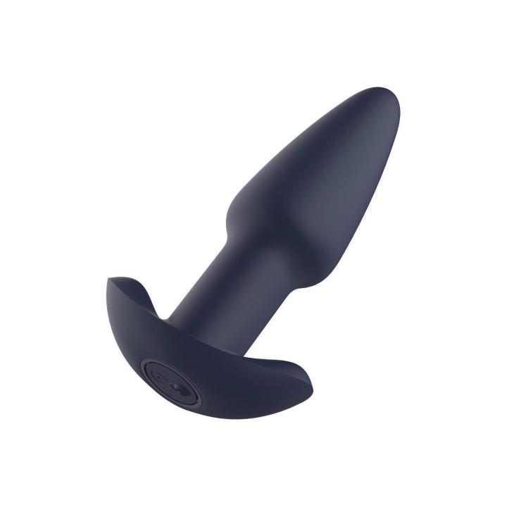Wibrujący plug analny z pilotem – 7 trybów, 3 prędkości, silikonowy