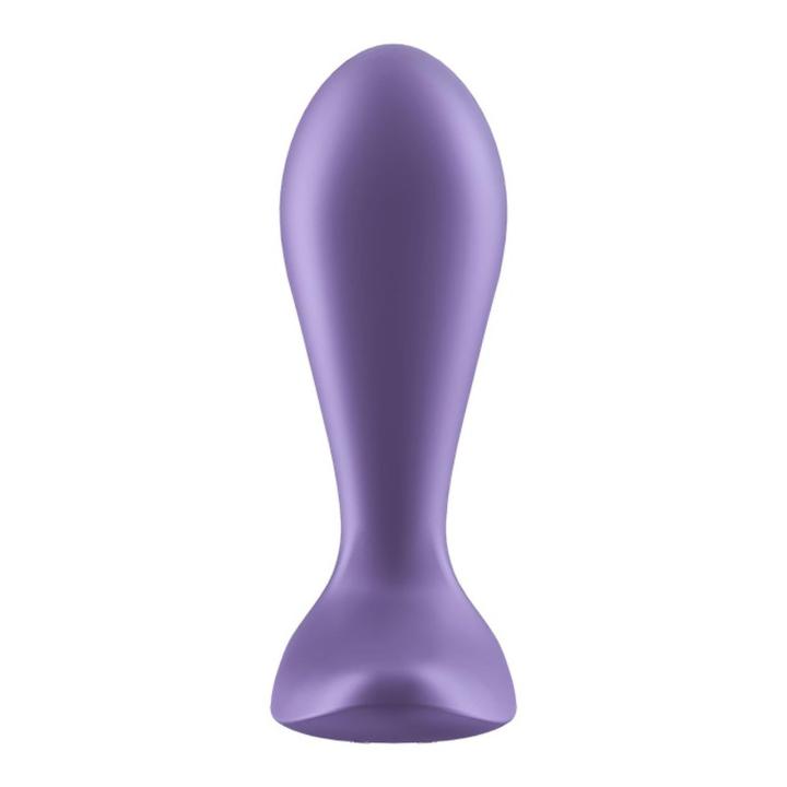 Satisfyer Intensity Plug Purple – plug wibrujący z aplikacją Bluetooth | Loris.pl