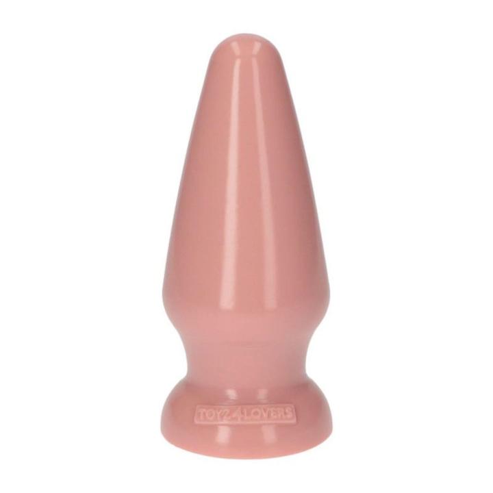 Duży plug analny z przyssawką 16,5 cm cielisty wodoodporny