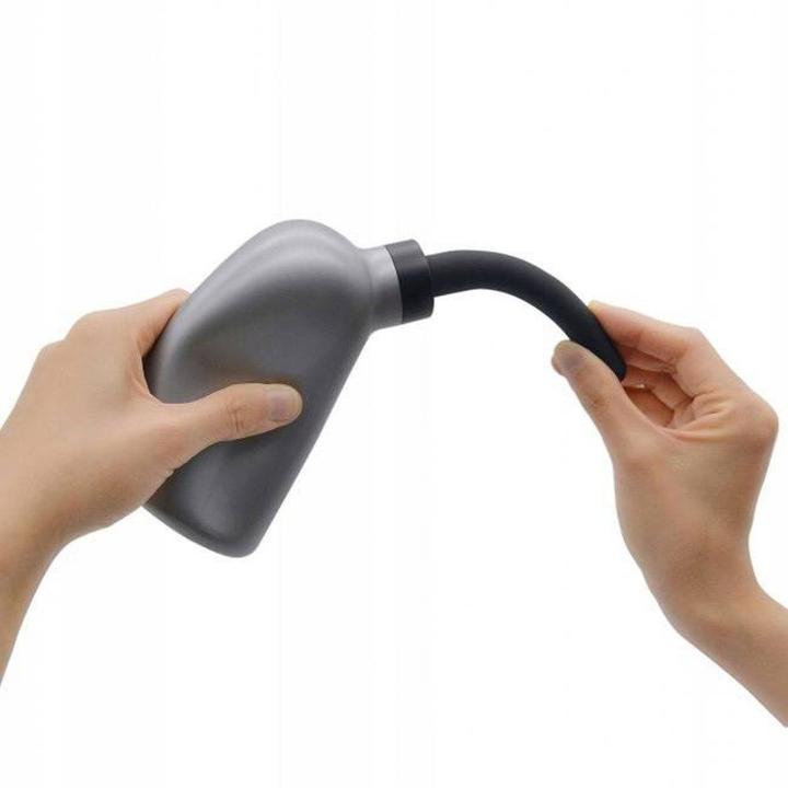 Irygator analny 350 ml z końcówką 360° i 6 dyszami do lewatywy
