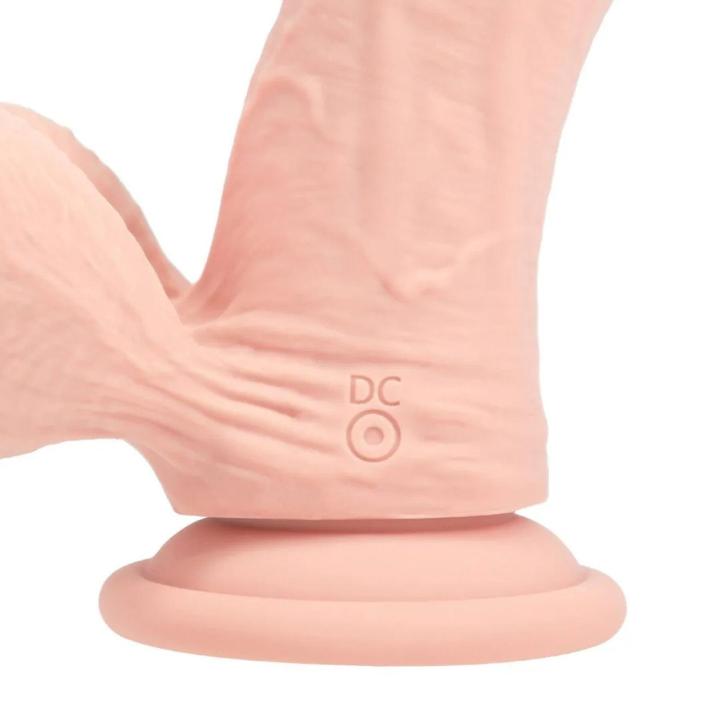 Cielisty wibrator 15 cm z obciążonymi kulkami, 10 trybów, wodoodporny