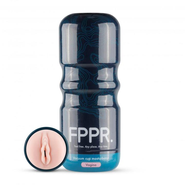 Różowy masturbator typu vagina 17 cm – teksturowany rękaw, wodoodporny