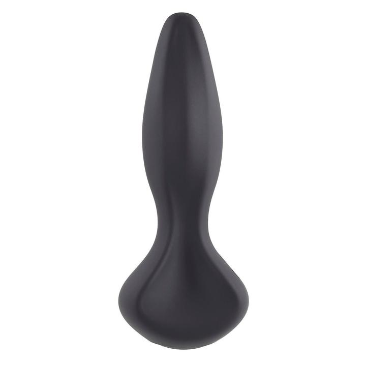 Silikonowy plug analny wibrujący 15,6 cm – 10 trybów, wodoodporny, USB