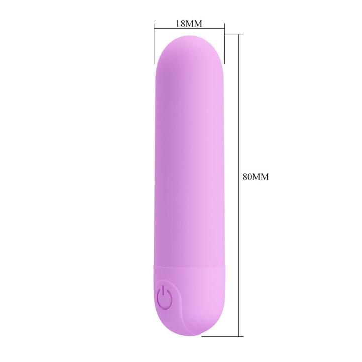 Mini masażer wibracyjny typu pocisk 10 trybów - dyskretna stymulacja