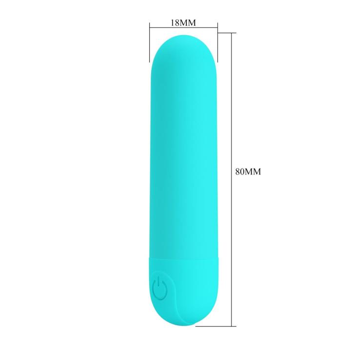 Mini wibrator pocisk z 10 trybami wibracji do stymulacji łechtaczki