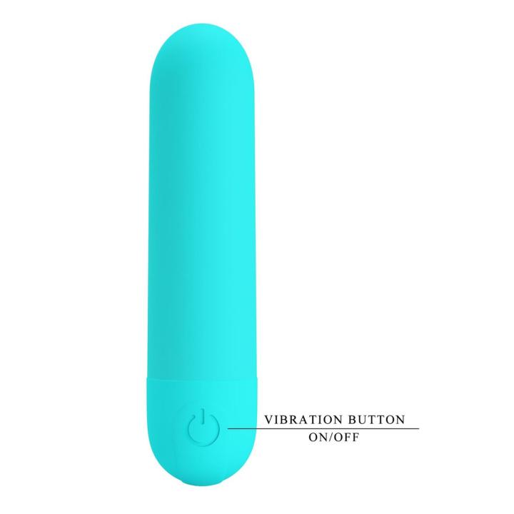 Mini wibrator pocisk z 10 trybami wibracji do stymulacji łechtaczki