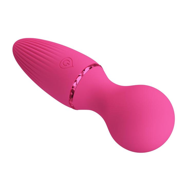 Mini masażer intymny 10 trybów wibracji, silikon, ładowanie magnetyczne USB