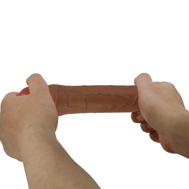 Przedłużka na penisa 5 cm z teksturą i żyłkami - realistyczna nakładka tpr