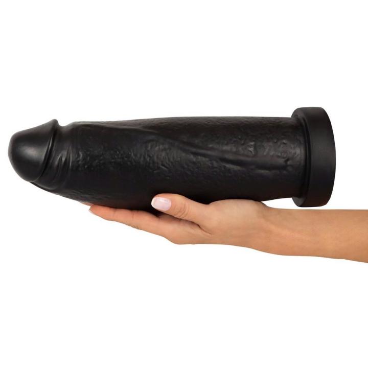 Realistyczne dildo gigant 29,8 cm i średnica 9,1 cm ze stabilną podstawą