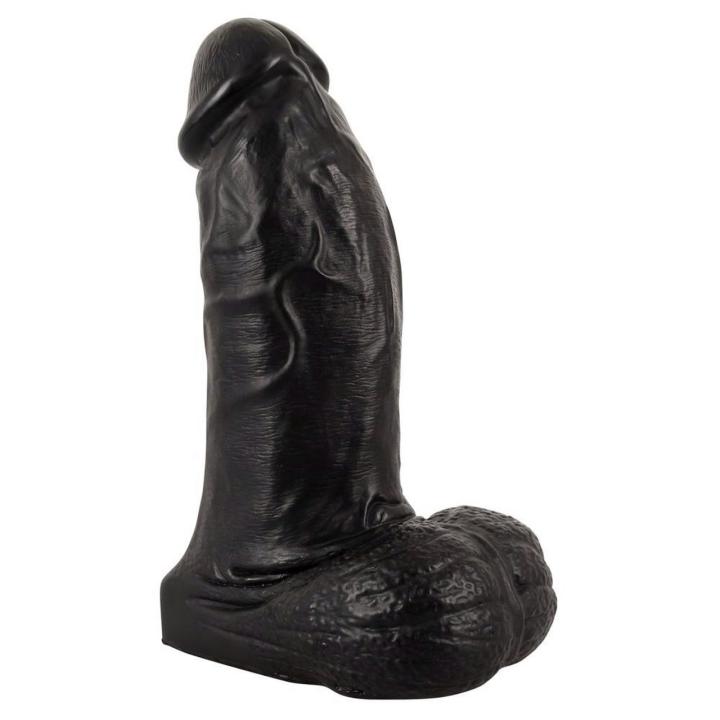 Gigantyczne realistyczne dildo 22 cm, średnica 7 cm z kulistą podstawą