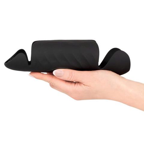 Wibrujący masturbator treningowy 3 strefy do penisa i jąder – ładowanie USB
