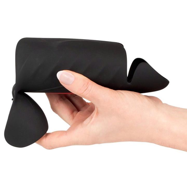 Wibrujący masturbator treningowy 3 strefy do penisa i jąder – ładowanie USB