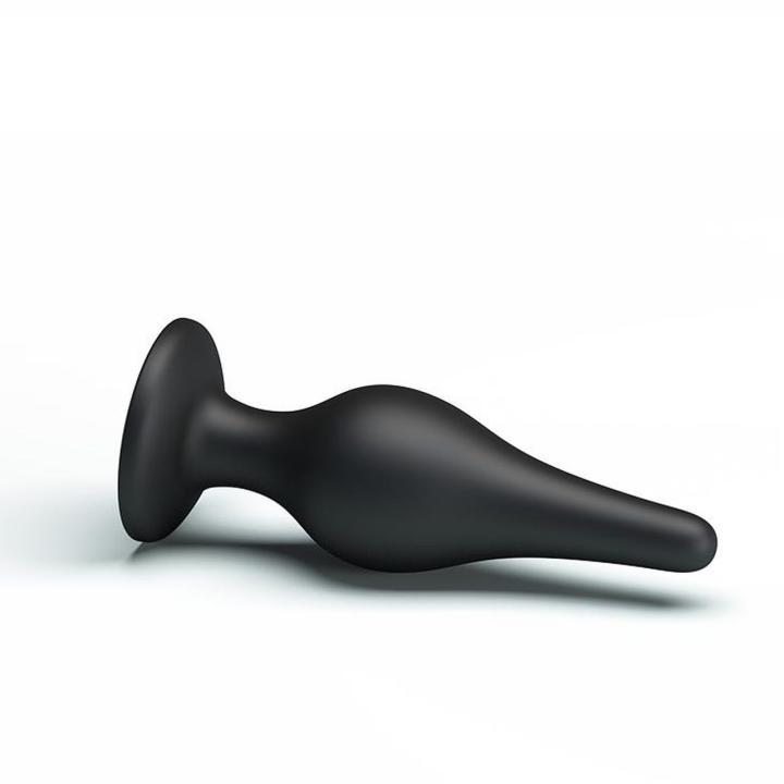 Silikonowy plug analny z przyssawką 14 cm wodoodporny