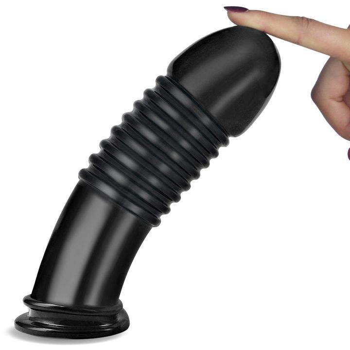 Duże dildo analne 20,3 cm z pvc bez ftalanów – grube i elastyczne