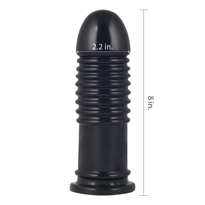 Duże dildo analne 20,3 cm z pvc bez ftalanów – grube i elastyczne