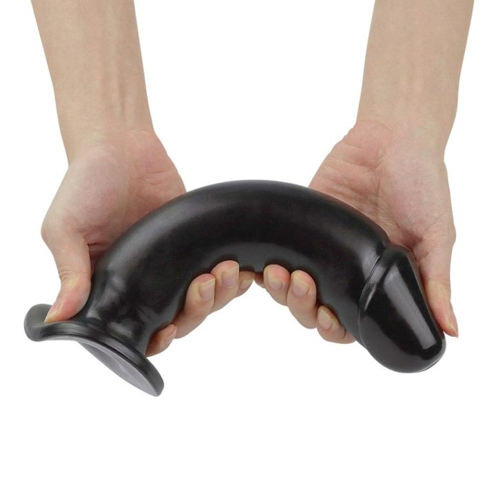Duże dildo analne XXL 23,1 cm – grube, elastyczne, PVC bez ftalanów
