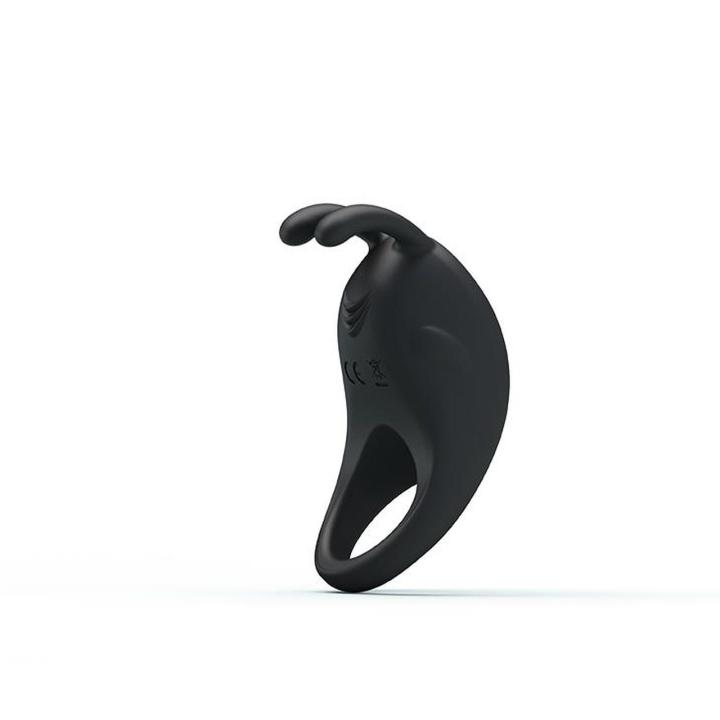 Wibrujący pierścień erekcyjny USB ze stymulatorem łechtaczki 7 trybów